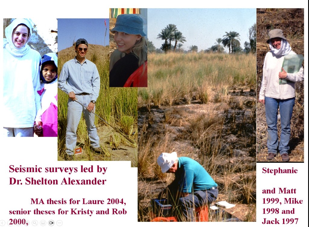 Seismic data fostered more than 4 Geosciences students